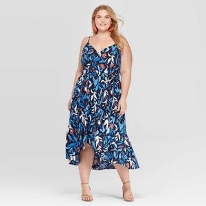 Ava & Viv (Target) floral wrap dress